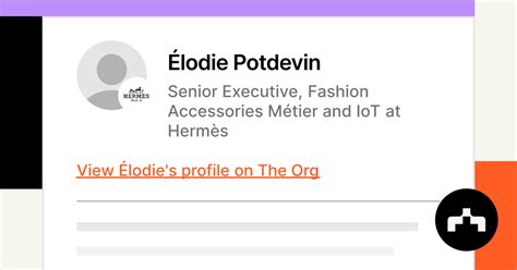 Elodie POTDEVIN (Hermès à Paris) .